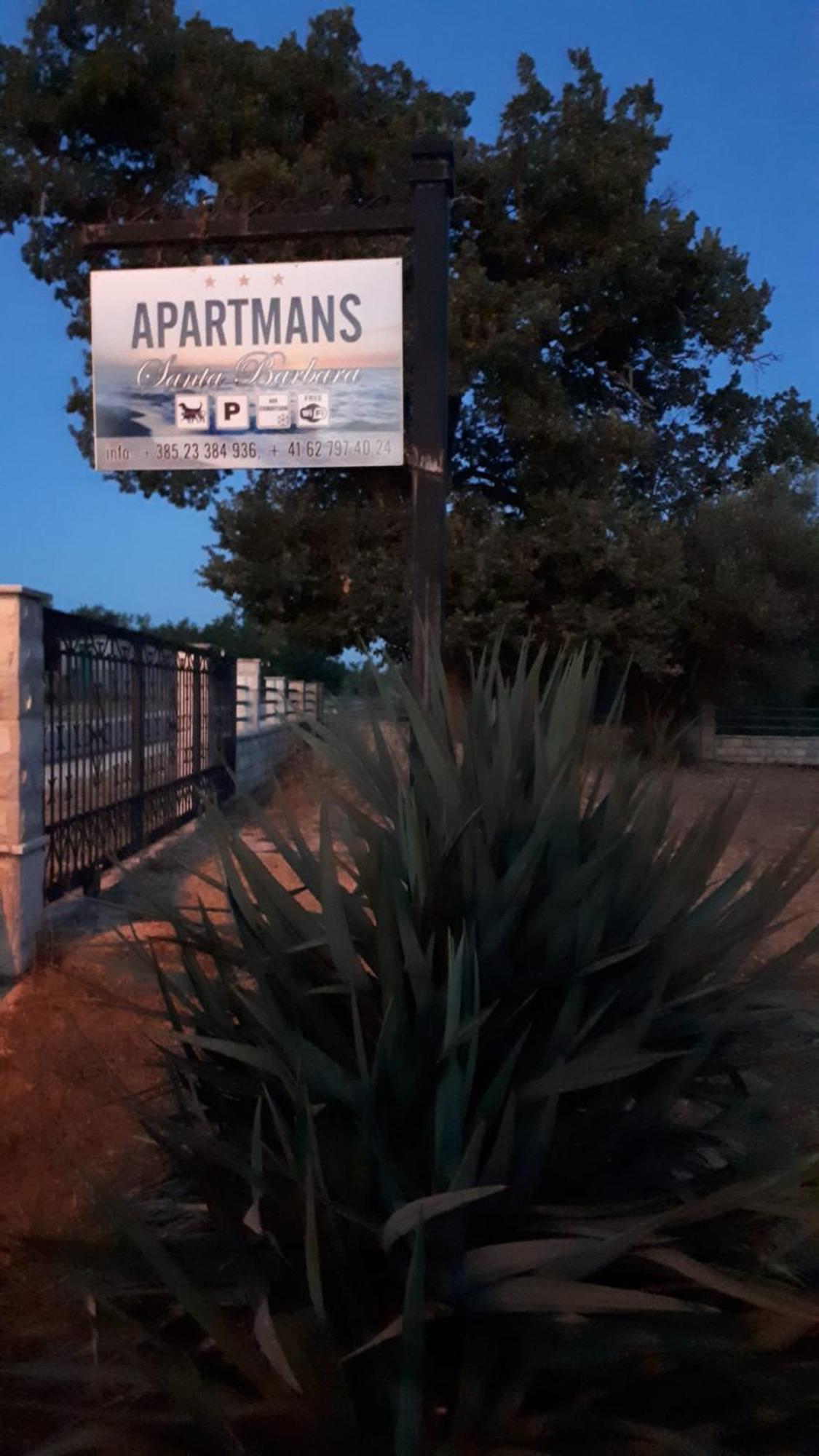Apartments Santa Barbara Biograd Na Moru Εξωτερικό φωτογραφία